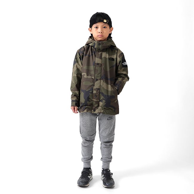 THE NORTH FACE North Face камуфляж Novelty - с капюшоном . коуч жакет NSJ61904 горная парка камуфляж Kids baby 