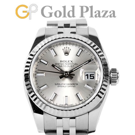 ROLEX デイトジャスト 179174 WG/SS ジュビリーブレス バー/シルバーダイヤル デイトジャスト レディースウォッチの商品画像