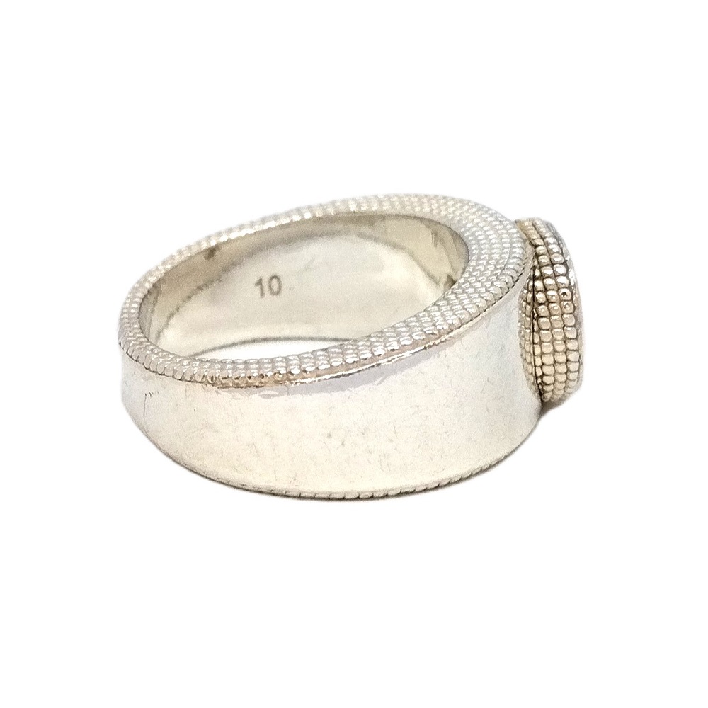  Gucci GUCCI Inter locking G кольцо кольцо примерно 8 номер 479228 SV925 серебряный деформация есть перевод 