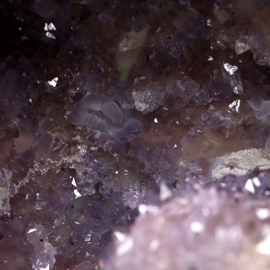 GOLD STONE アメジスト ドーム 約4kg 紫水晶 ジオード 晶洞 天然石
