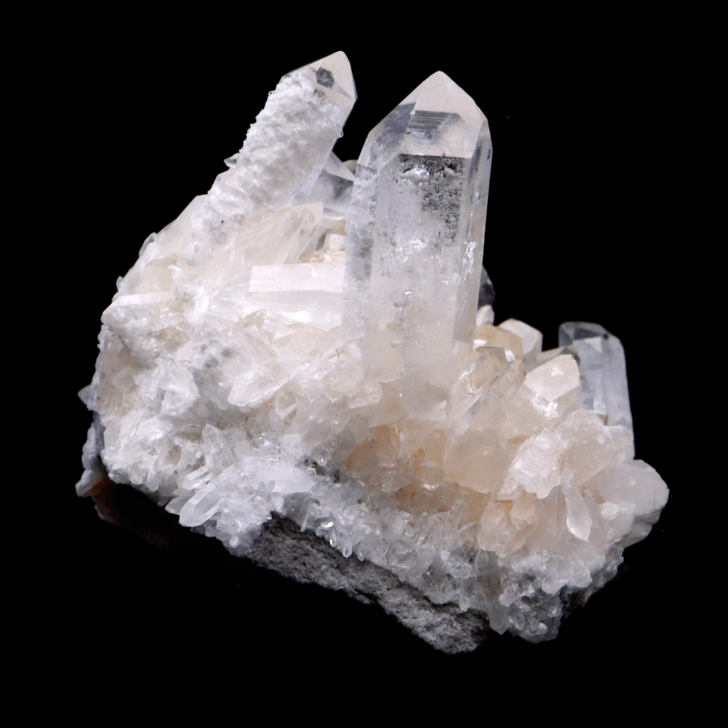 天然 水晶 クラスター 797g 中国 貴州省産 原石 天然石 1点物