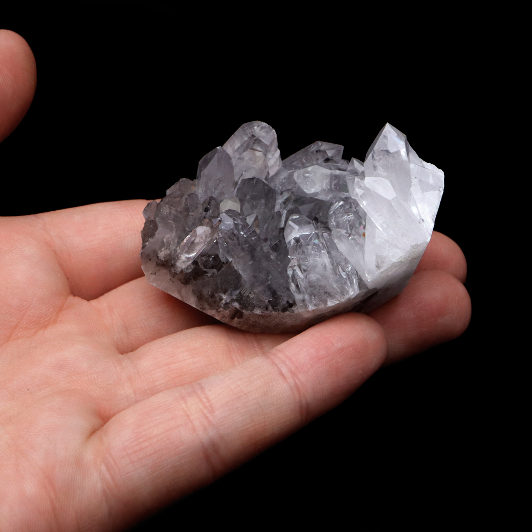 【最終値下げ】水晶クラスター 天然石 パワーストーン 置き物 鑑賞石 天然 水晶 クラスター 74g 四川省産 原石 1点物 天然石 パワーストーン