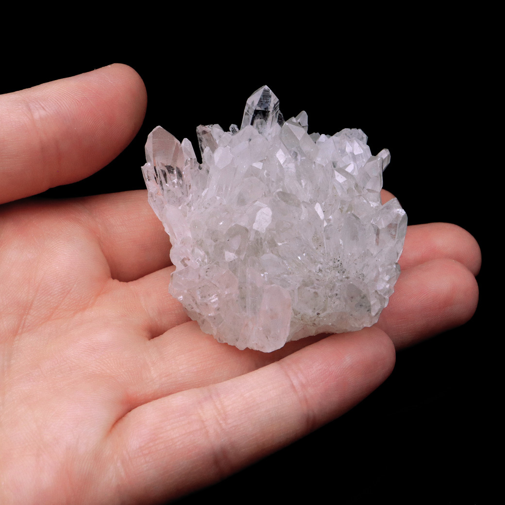 GOLD STONE 天然 水晶 クラスター 85g 四川省産 原石 天然石 1点