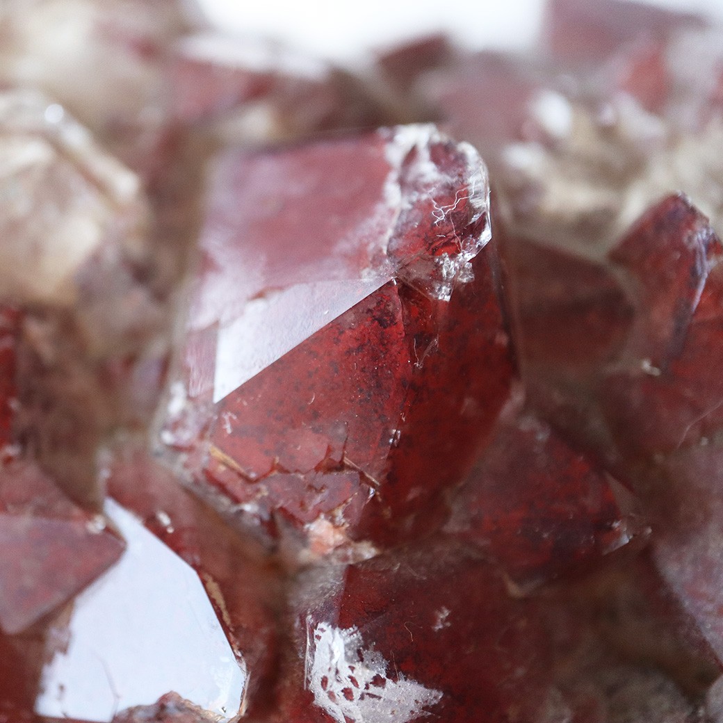 ⭐️新品⭐️❤️✨超綺麗✨赤水晶原石✨台座付✨❤️⑨ リチウム レッドクォーツ 水晶 クラスター 原石 | 天然石専門店