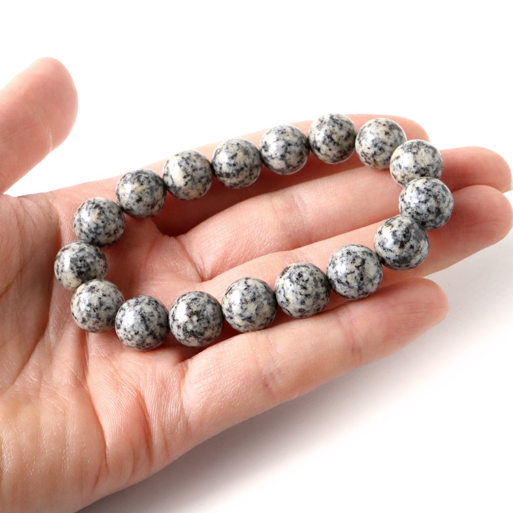 日本銘石 ￼京都府産 鞍馬石 12mm ブレスレット goldstone_meiseki12-12_6