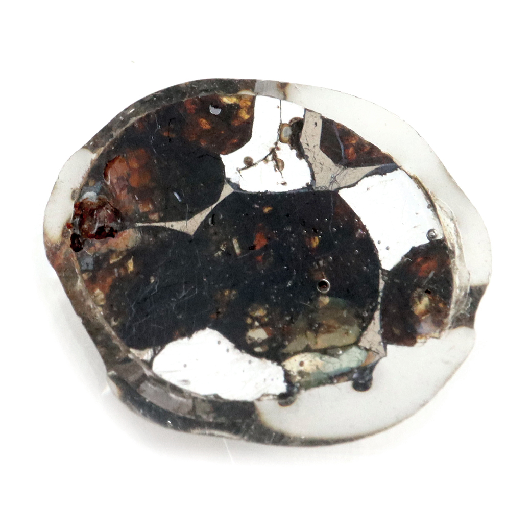 GOLD STONE パラサイト隕石 ケニア セリコ産 重量0.3g 隕石標本