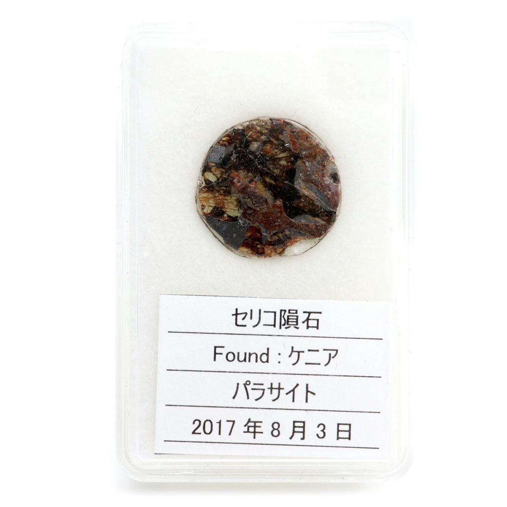 パラサイト隕石 ケニア セリコ産 重量1.8g 隕石標本 パワーストーン 1