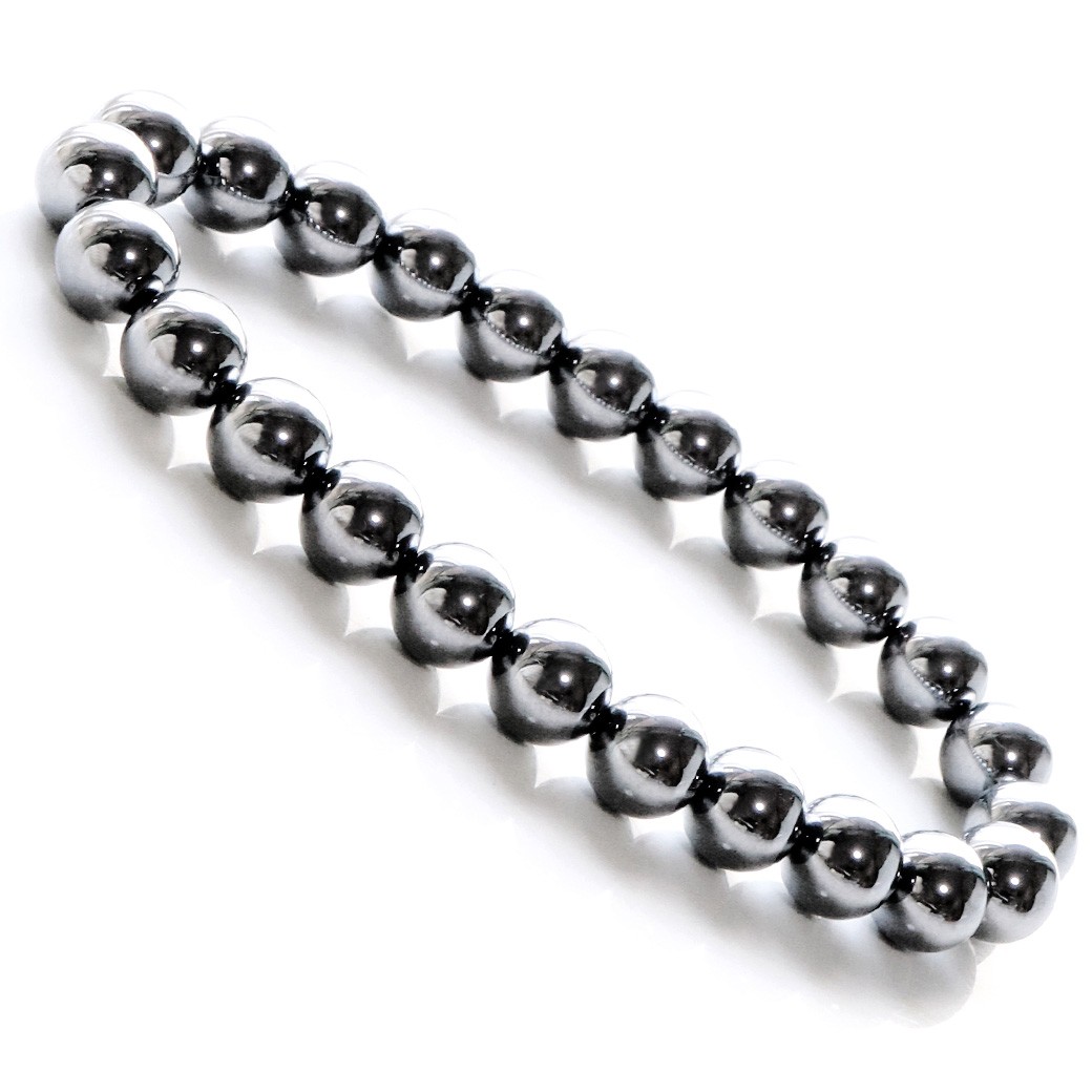 ✳天然石パワーを実感ください‼️ テラヘルツ玉&乙女水晶ブレスレット　サイズ自由 ✳天然石パワーを実感ください‼️ テラヘルツ玉&乙女水晶