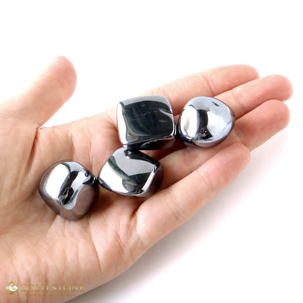 GOLD STONE テラヘルツ鉱石 タンブル ミドルサイズ 300g 高純度