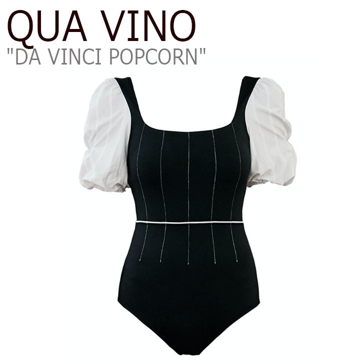 kabino купальный костюм моно kiniQUA VINO женский DA VINCI POPCORNda ведро chi Popcorn BLACK черный 645590 одежда 