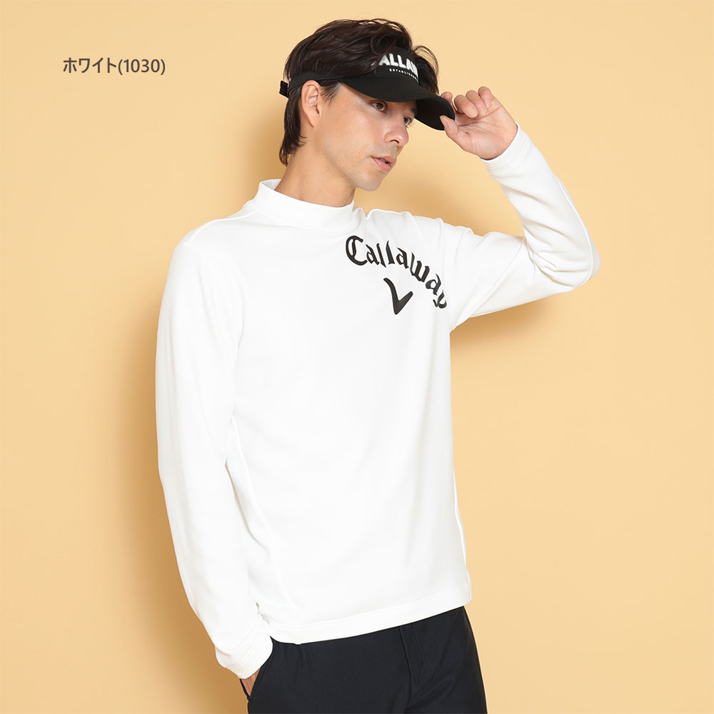  почтовая доставка *.. пачка Callaway Callaway Golf одежда mok шея рубашка (M/L/LL/3L размер : мужской ) 2024 осень-зима новый продукт модель SALE c24233110