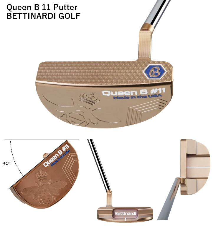 新品】ベティナルディ クイーンビー QB12 パター ゴルフ □ BETTINARDI
