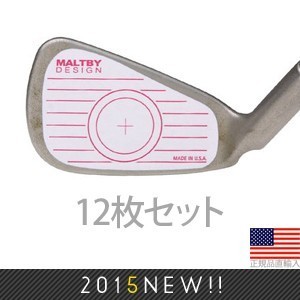  Golf тренировка тренировочный инструмент большой размер железный лицо маркировка наклейка (12 шт. комплект ) GW1041P