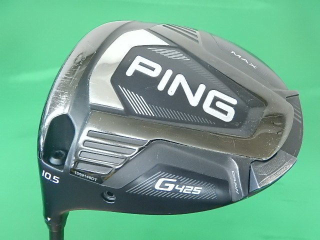 PING G425 MAX ドライバー 左用［ALTA J CB SLATE］（S/10.5度）