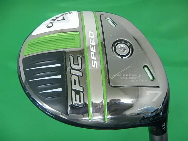 希少ロフト EPIC SPEED 7W かっ飛びゴルフ塾 浦大輔さん絶賛