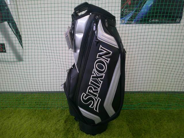 スリクソン キャディバッグ GGC-S166 ブラック DUNLOP SRIXON キャディバッグ GGC-S166 （ブラック/シルバー） SRIXON
