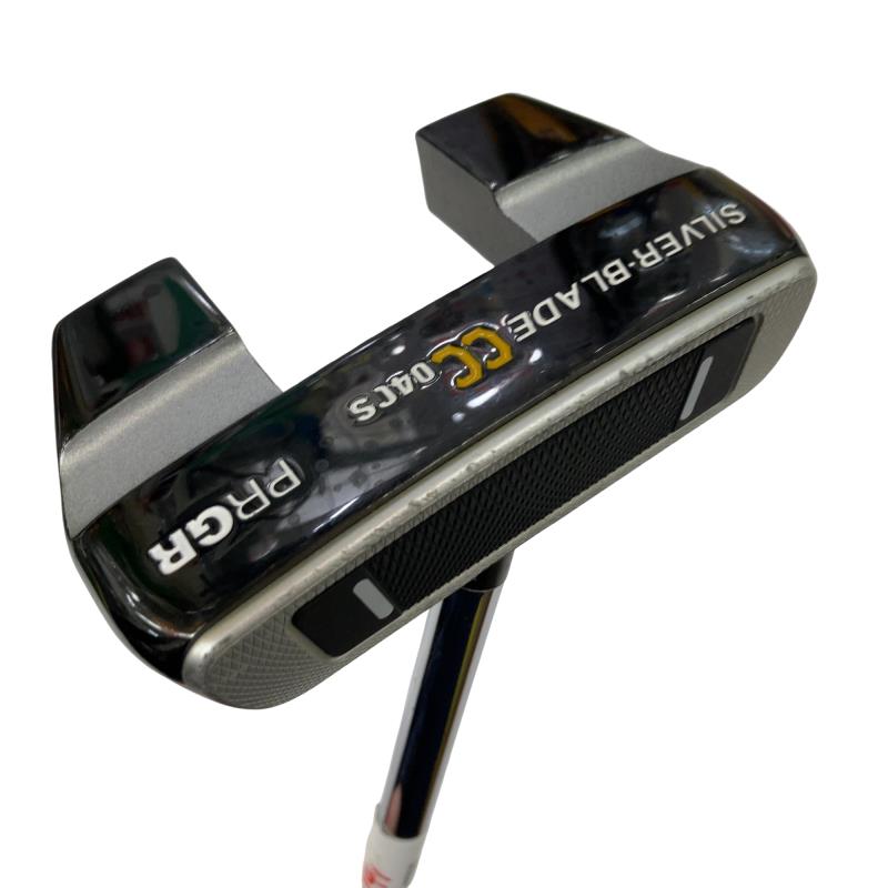 【美品】PRGR Silver-Blade パター 極美品 シルバーブレードCC04 センターシャフト PRGRパター「Silver