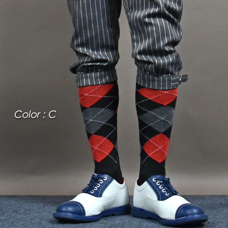  socks shoes under Golf wear long socks men's Golf socks shoes did knee knee-high socks a-ga il nikabo crab kapoka sun ta Lee toCG-AB2542