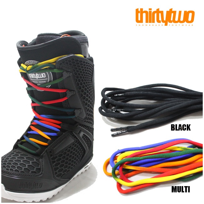  boots race THIRTYTWO BOOTS LACE boots string 32sa- tea two snowboard boots sa- tea toe boots cord 