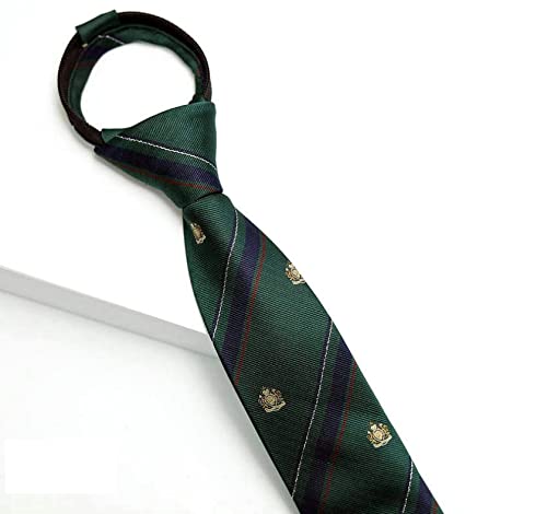 [KAGAWA] [2 позиций комплект ] school лента галстук женщина форма лента школьная форма ученик неполной средней школы ученик старшей школы лента ( зеленый )