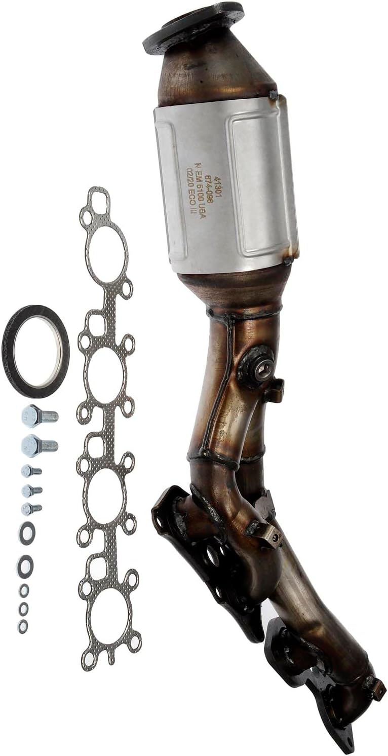 Dorman 674-096 driver`s seat side catalyst converter unification exhaust manifold attaching one part. Lexus model for ( non CARB basis ) parallel imported goods 