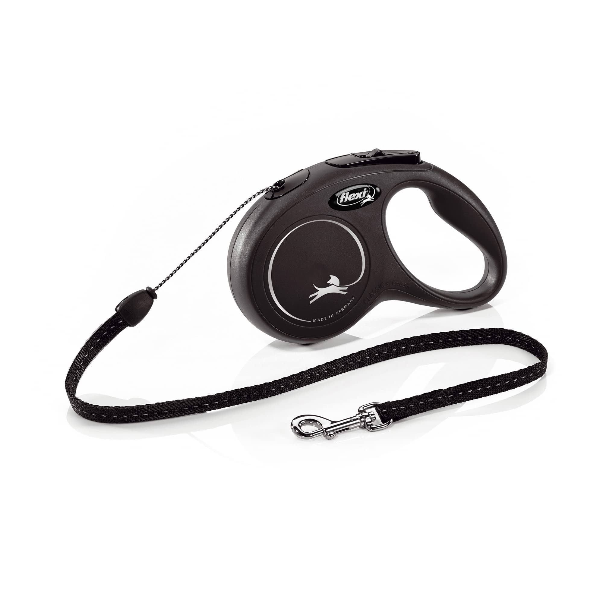  гибкий (flexi) новый Classic код S(12kg не достиг ) 5m черный [ собачий поводок ]