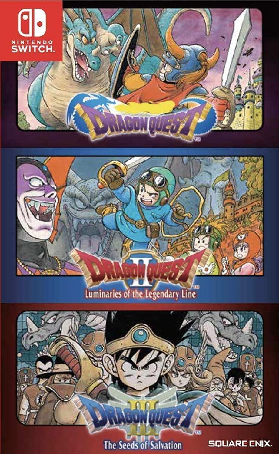 Nintendo Switch NINTENDO SWITCH ドラゴンク… スクウェア・エニックス 【Switch】 Dragon Quest I II ＆ III