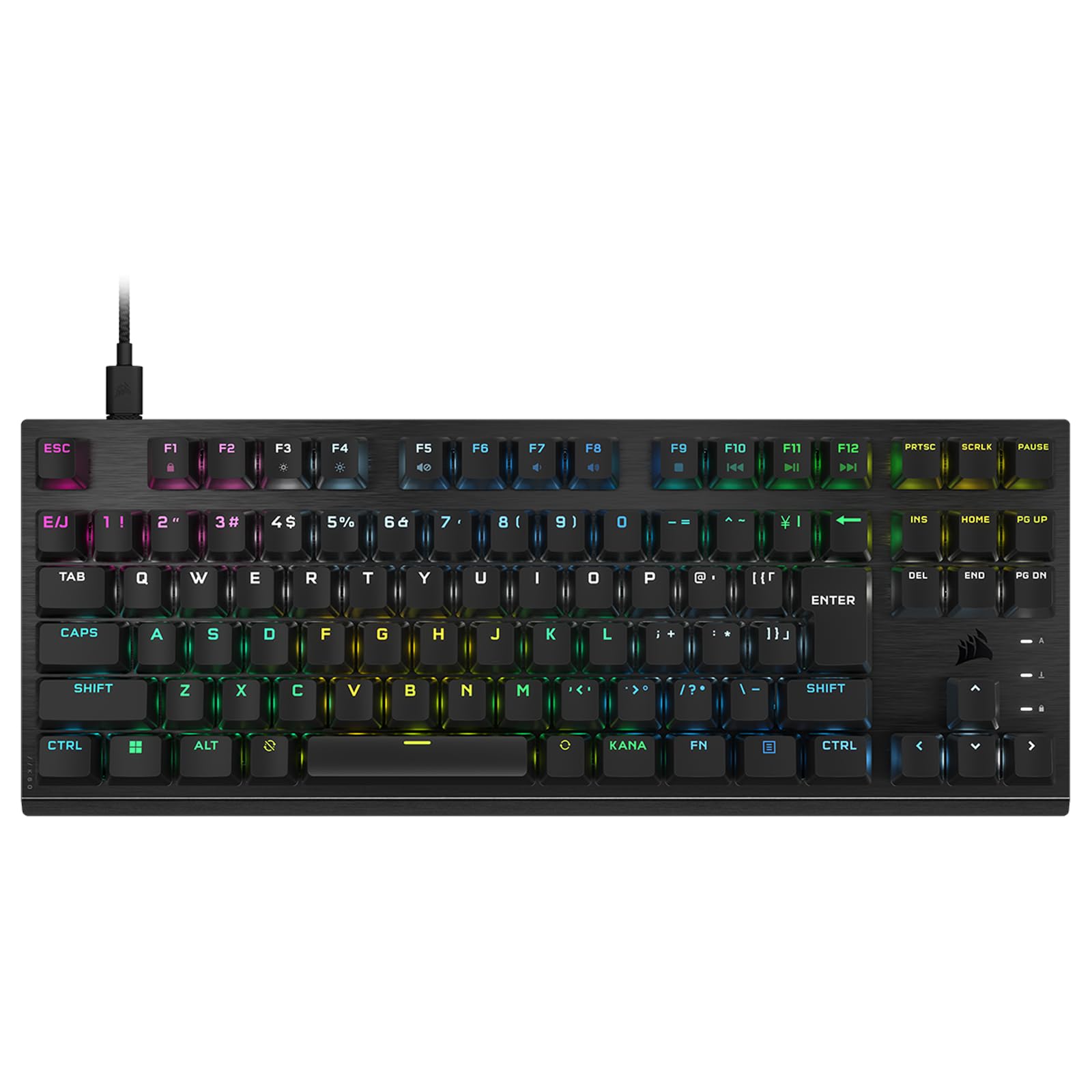 Corsair K60 PRO TKL RGBge-ming клавиатура японский язык расположение .. печать знак нет CH-911D01A-JP1