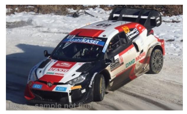  Ixo международный торговля (KOKUSAI BOEKI) ixo 1/43 Toyota GR Yaris Rally 1 2022 год Monte Carlo Rally #69 K.Rovan