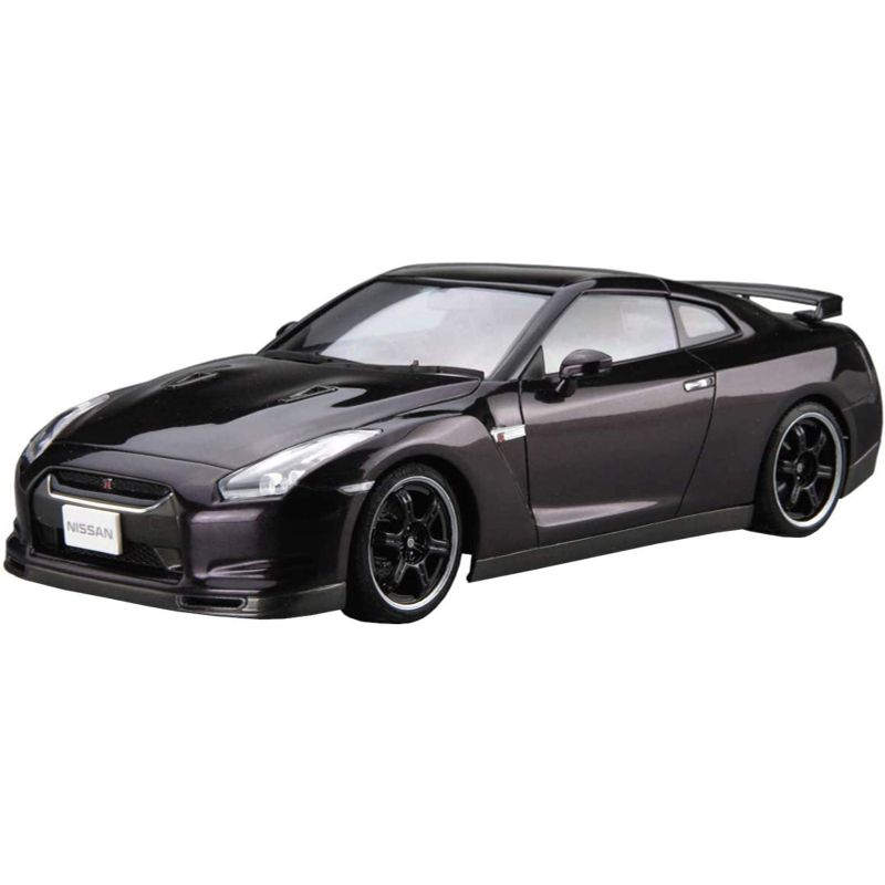 青島文化教材社 ニッサン R35 GT-R Spec-V 2009 （1/24スケール ザ・モデルカー No.35 062180） 自動車の模型、プラモデルの商品画像