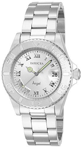 Invicta 14320　ウィメンズエンジェル　シルバーダイヤルスティールブレスレットダイブウォッチ Invicta 14320　ウィメンズエンジェル　シルバーダイヤルスティールブレスレットダイブウォッチ インビクタ