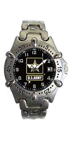 40mmブラックフェイスとメタルバンドのアクアフォースアーミーフロンティアウォッチ 40mmブラックフェイスとメタルバンドのアクアフォースアーミーフロンティアウォッチ