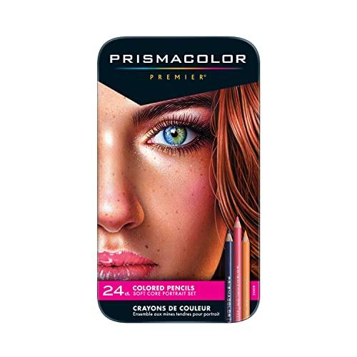 55％以上節約55％以上節約Prismacolor プレミア色鉛筆 ソフトコア 24色