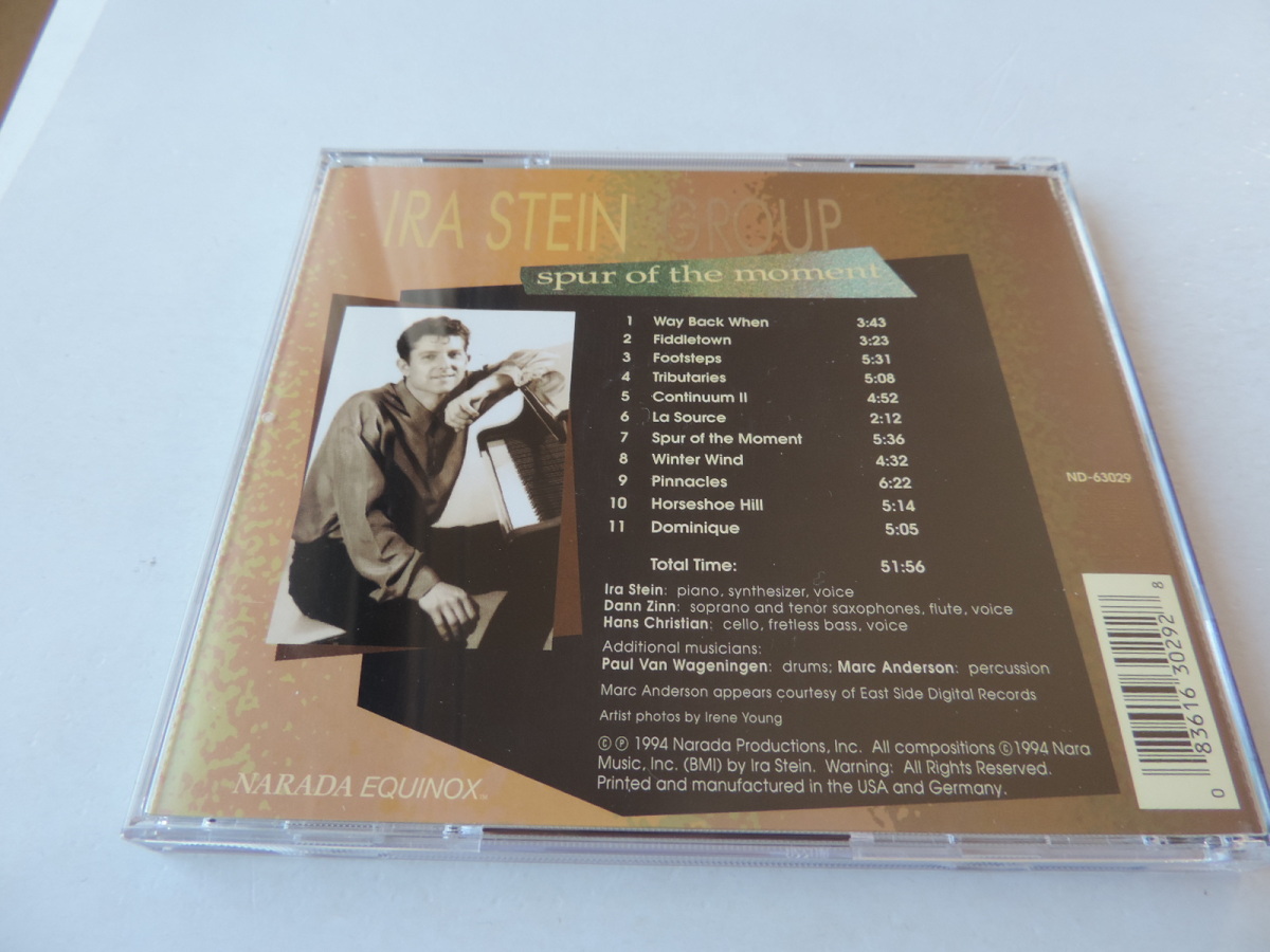 Ira Stein Group / Spur of The Moment // CD