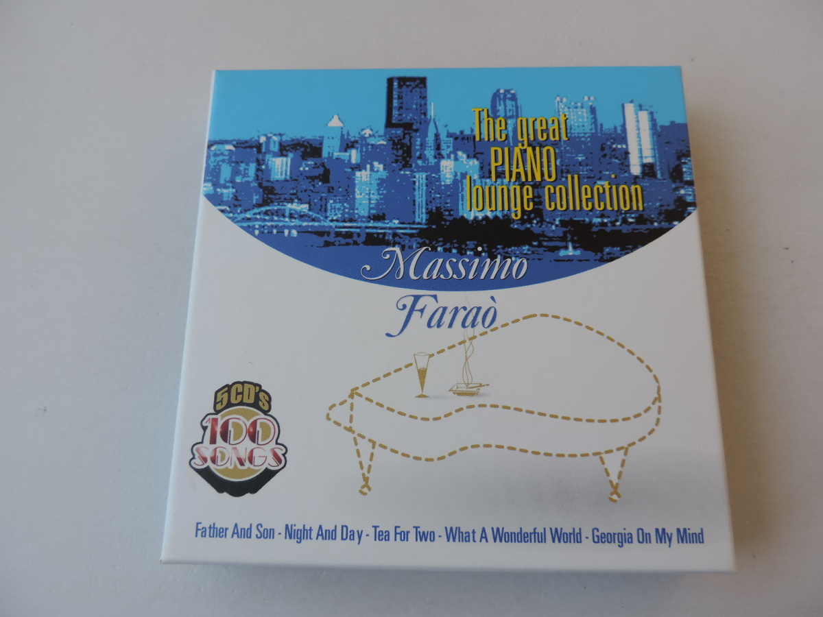 Massimo Farao / The Great Piano Lounge Collection : 5 CDs // CD