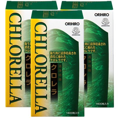 olihiro cleaning breeding chlorella (1400 bead )[3 pcs set ]