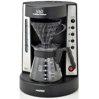 ハリオ V60珈琲王コーヒーメーカー EVCM-5TB（透明ブラック） 家庭用 