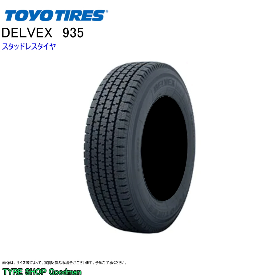 TOYO TIRES DELVEX 935 145/80R12 86/84N タイヤ×1本 DELVEX 自動車　スタッドレス、冬タイヤの商品画像