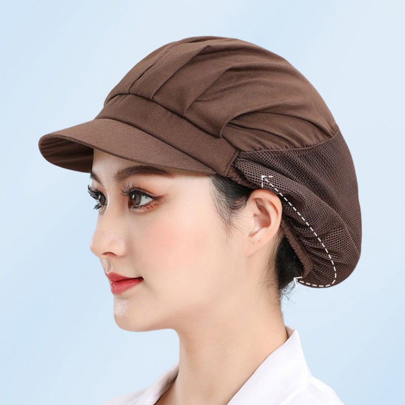  large amount order discount equipped! sanitation hat 2 piece set mesh with brim . sanitation cap cooking for hat work hat ventilation food factory kitchen kitchen hat laundry possible is possible to choose 3 kind 
