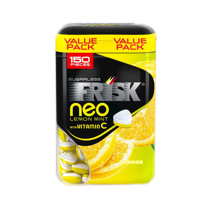 FRISK フリスク ネオ ボトル レモンミント 105g×5個 ミント、タブレットの商品画像