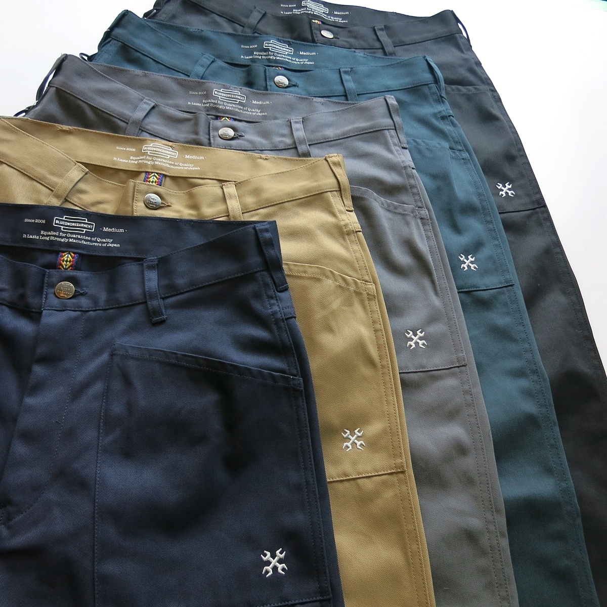 BLUCO 151-41-008 SAILOR WORK PANTS sailor рабочие брюки 5colorbruko
