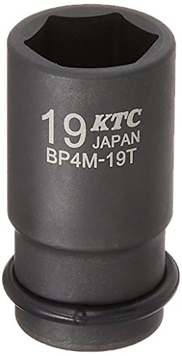  Kyoto machine tool (KTC) 12.7mm (1/2 -inch ) impact wrench socket ( semi deep light meat ) 19mm BP4M19TP