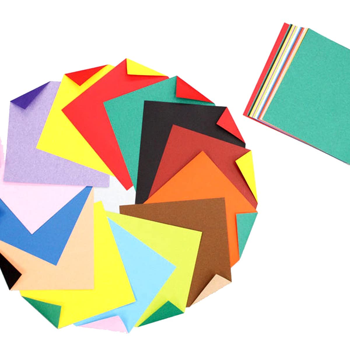 klasawa both sides origami color difference 14 color 40 sheets set 150mm angle B200-16 made in Japan 