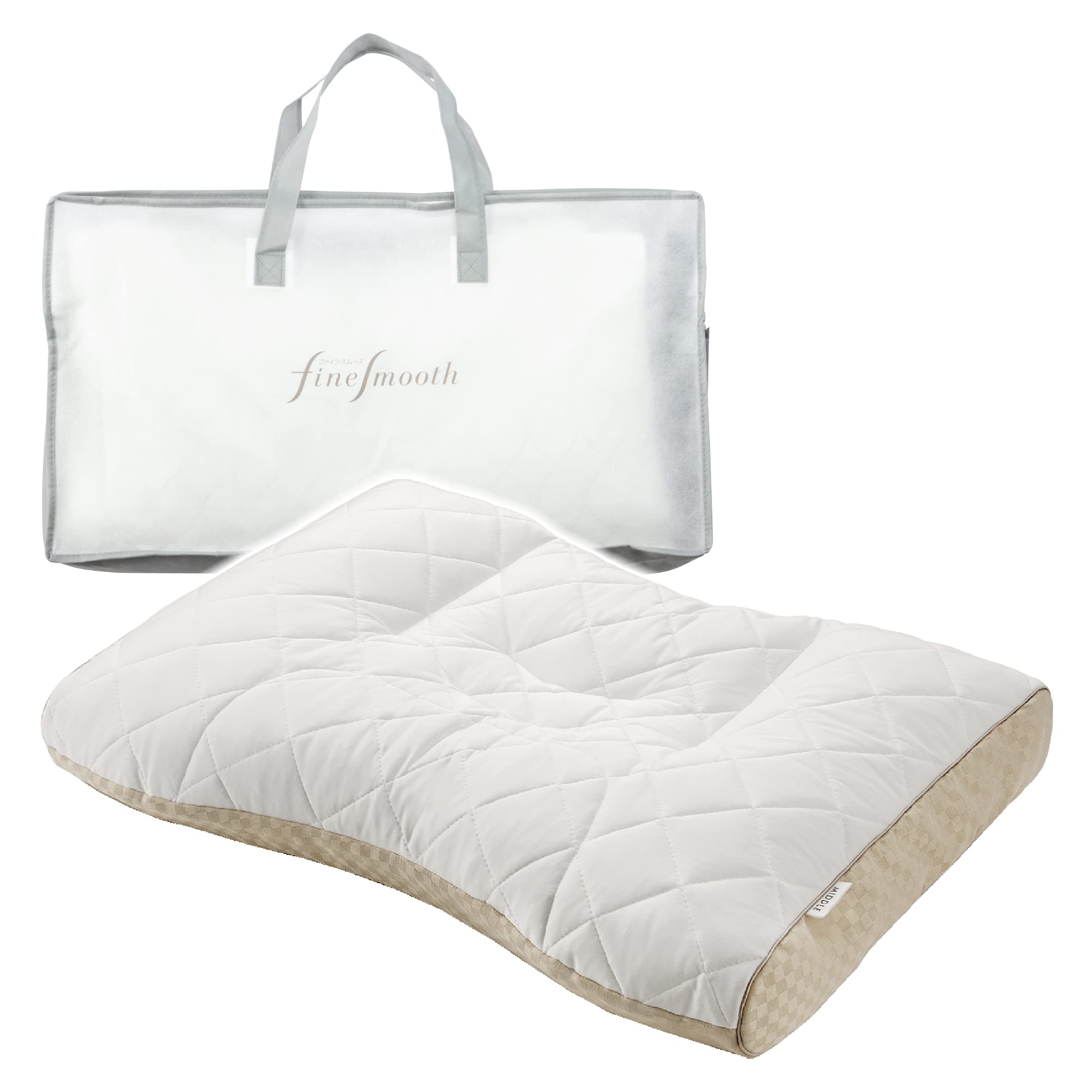 西川 ファインスムーズ ベーシッククオリティ ミニパイプ枕 EH07112012M 枕、ピローの商品画像