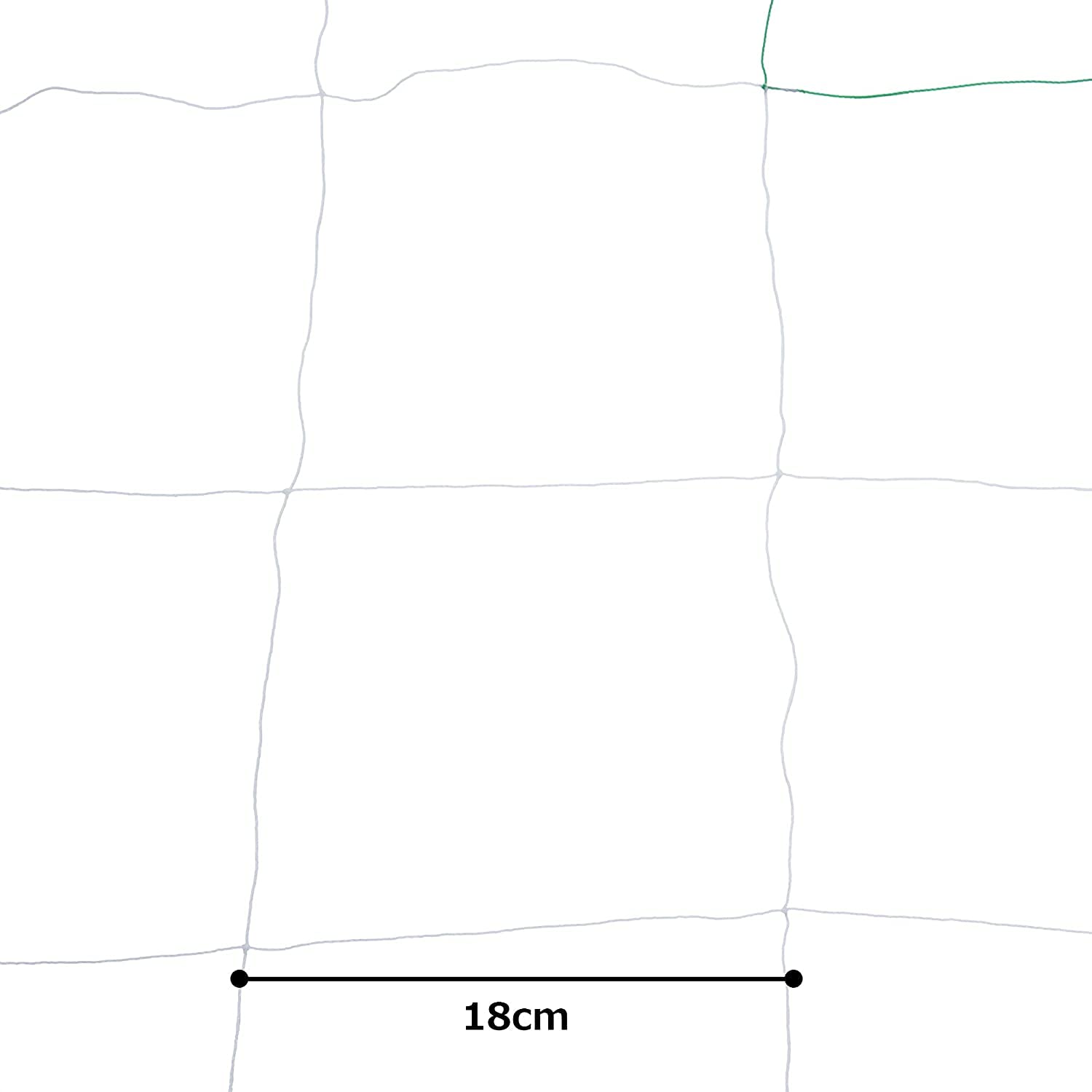  большой o.. огурец сеть 18cm 4.8mx50m цвет : белый / зеленый 