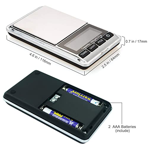 Balanada карман шкала высокая точность цифровой шкала 500g / 0.01gli load, мобильный модель карман цифровой шкала для бизнеса ( профессиональный )