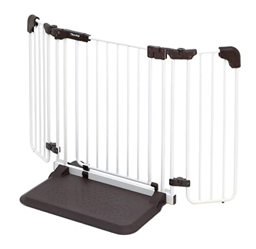 日本育児 おくだけとおせんぼ おくトビラ Sサイズ ホワイトスチール（ブラウン）の商品画像