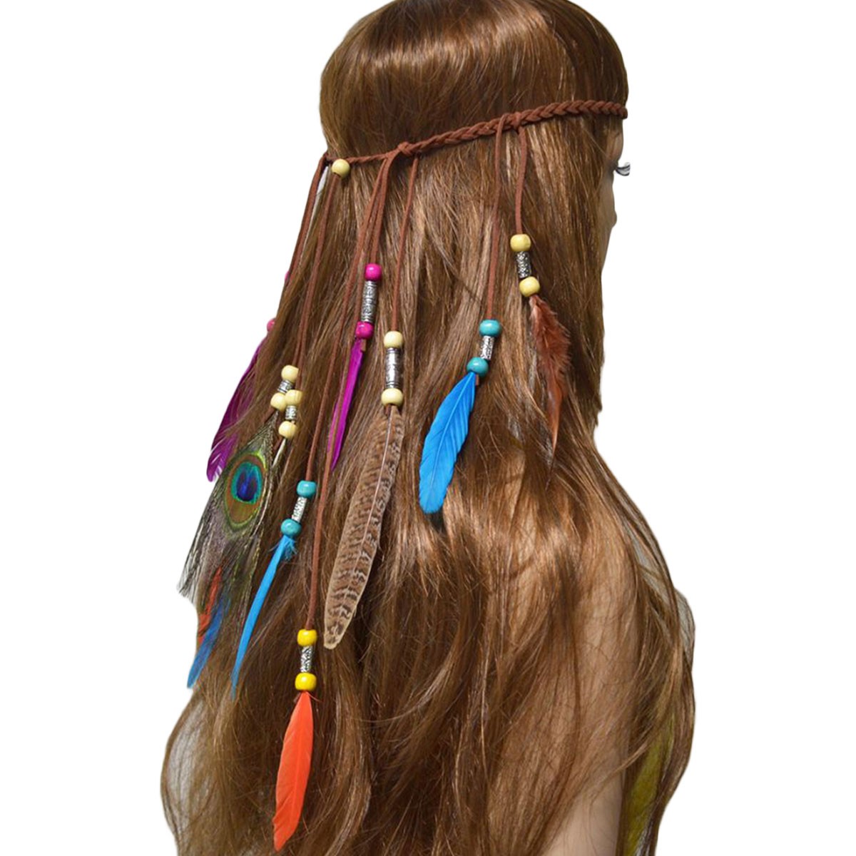 新作揃え 原始人 ハロウィン 髪飾り 羽 インディアン 羽根 羽飾り はね ウィッグ その他のコスプレ衣装 Irisyaish Co Il