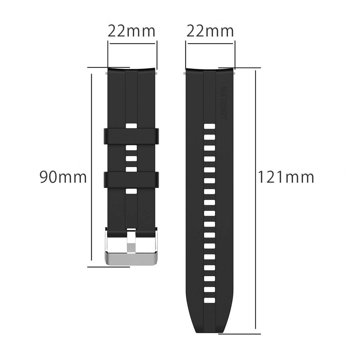 Huawei watch Ultimate /Buds /GT/GT2 PRO/GT2e/GT3/GT4 exchange belt 46mm HUAWEI WATCH correspondence band silicon Huawei interchangeable goods 