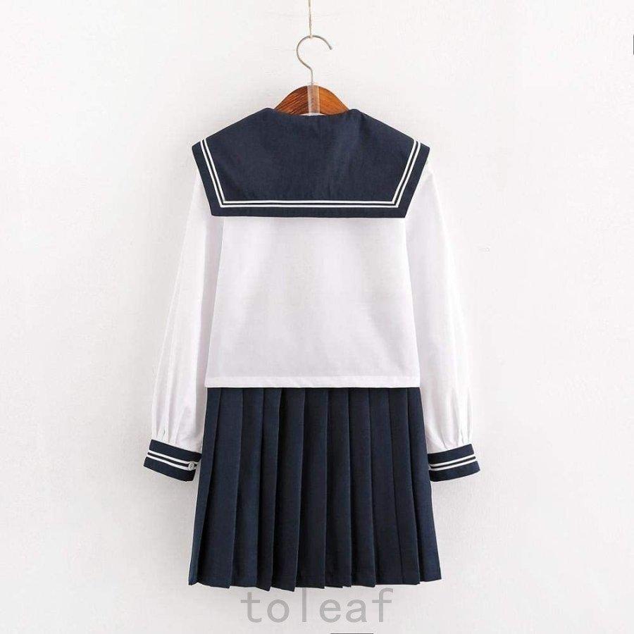  sailor suit long sleeve cosplay woman height raw uniform 4 point set costume white navy blue red JK school uniform white two book@ white three S-2XL short sleeves × miniskirt an educational institution festival culture festival fancy dress classical uniform 